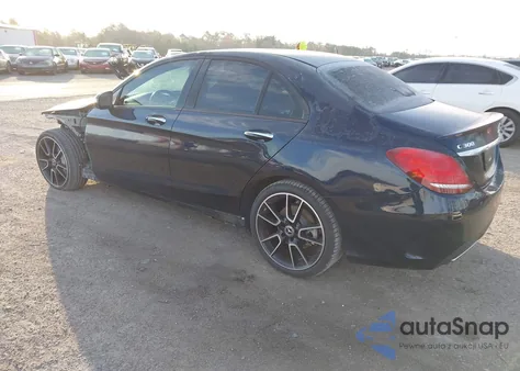 2020 Mercedes-Benz C 300 from USA, damaged, VIN W1KWF8DB7LR570165